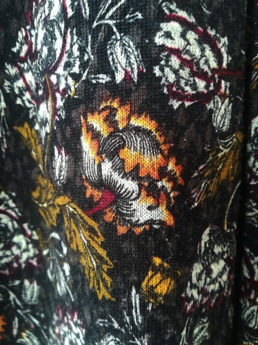 fusta tricot floral , Yessica , L