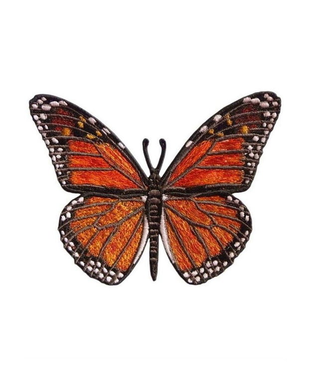 Brosa Fluture Monarch Brodat