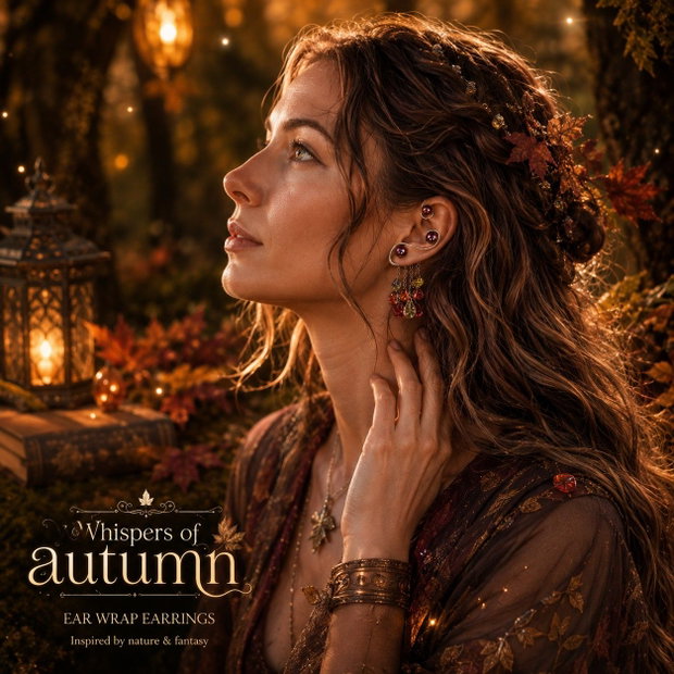 Cercei Ear Wrap Whispers of Autumn