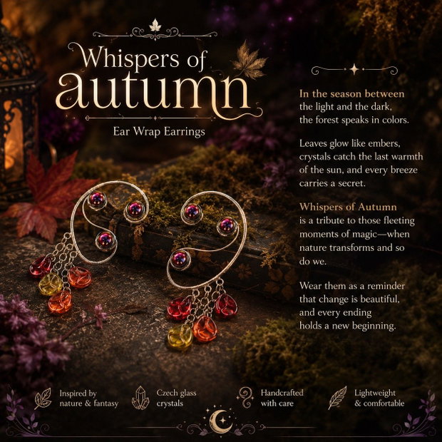 Cercei Ear Wrap Whispers of Autumn