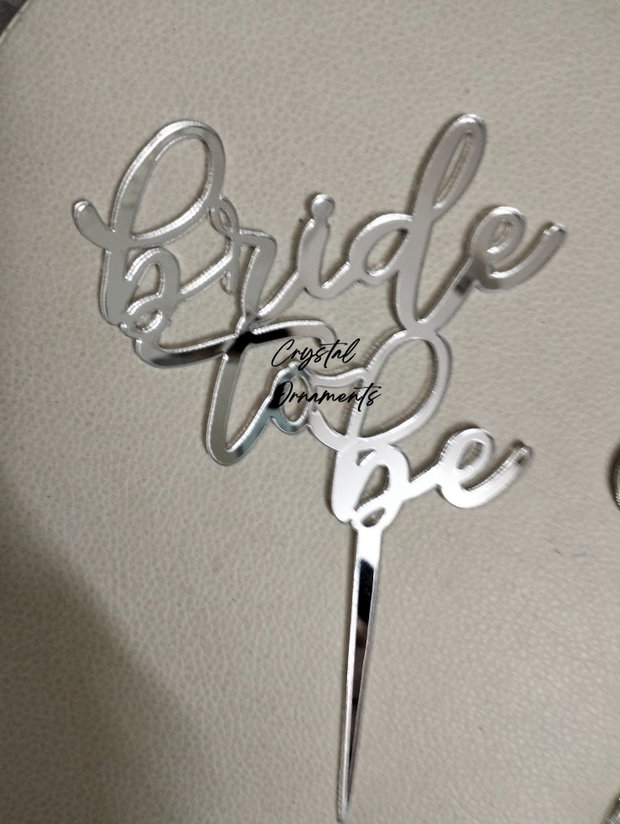 Topper tort Bride to be