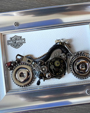 Motocicleta model Harley Davidson Cod M 669・Cadouri originale pentru barbati・Cadouri pentru ziua de nastere・Cadou 8 martie