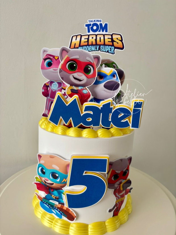 Cake toppers - Seturi personalizate pentru băieți