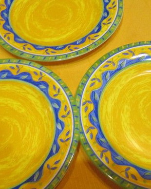 3 farfurii aperitiv Luminarc