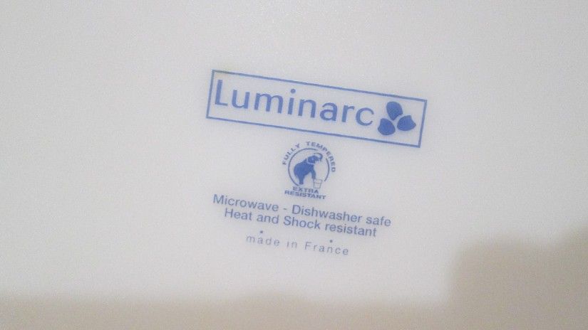 3 farfurii aperitiv Luminarc