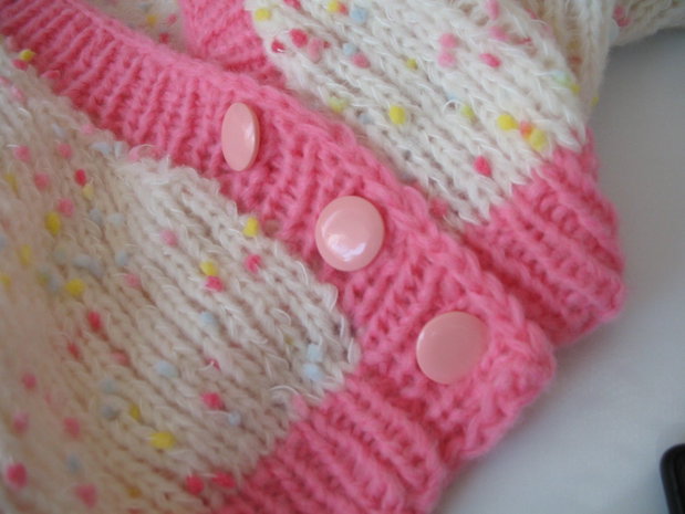 Cardigan tricotat