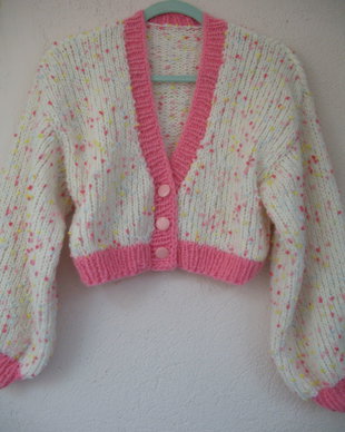 Cardigan tricotat