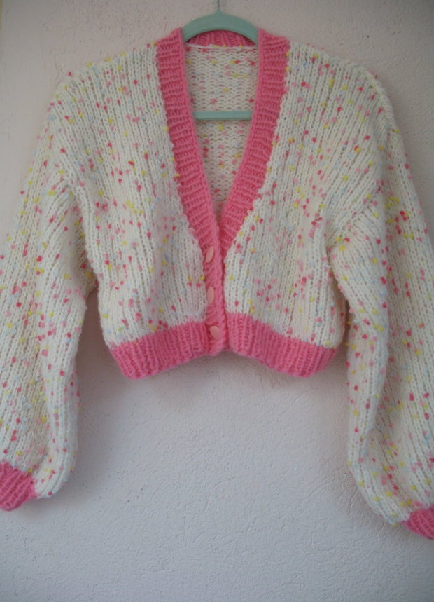 Cardigan tricotat