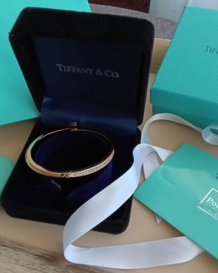 Bratara noua suflata cu aur  model Tiffani