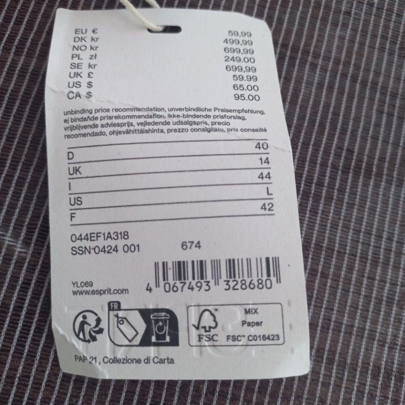 Costum de baie întreg original Esprit
