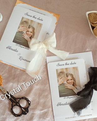 Invitații nuntă - poza mirilor