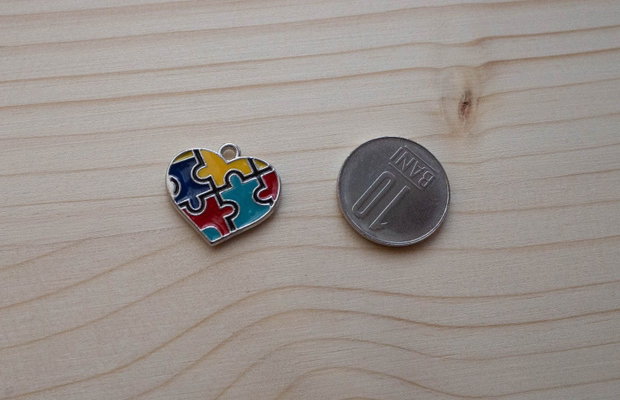 Pandantiv inimă Puzzle