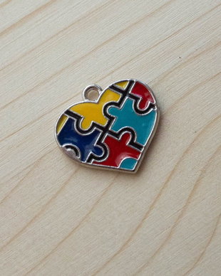 Pandantiv inimă Puzzle