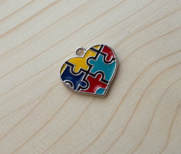 Pandantiv inimă Puzzle