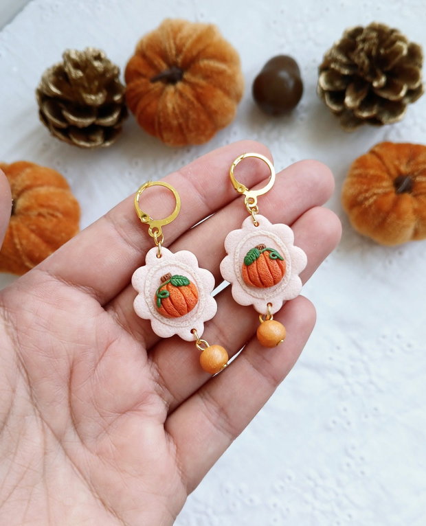 Cercei Pink Pumpkin