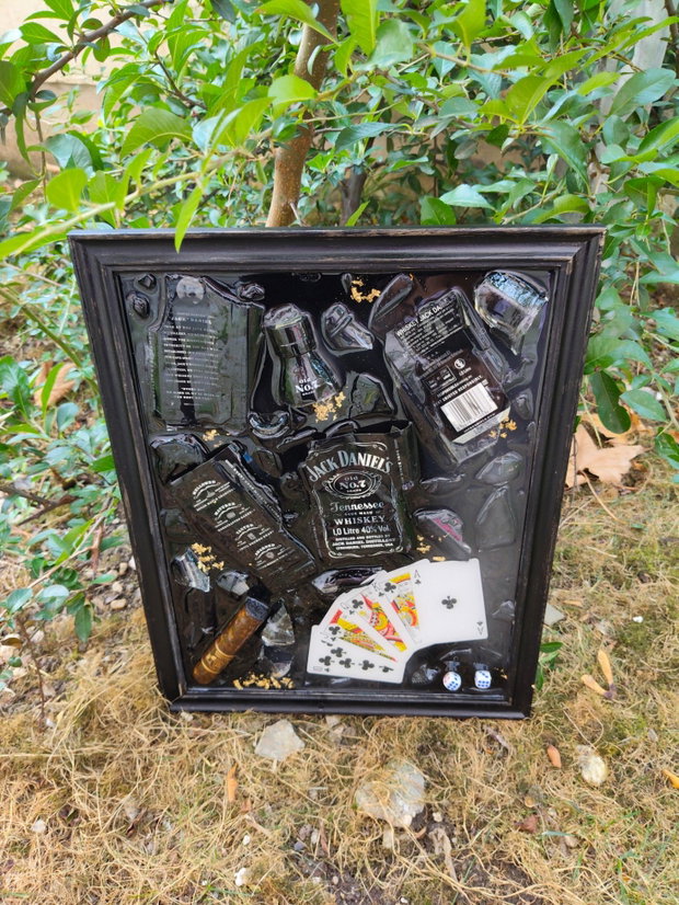 Tablou rășină Jack Daniels