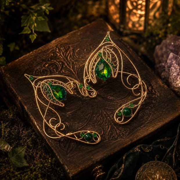 Cercei urechi de elf Spirit of Nature