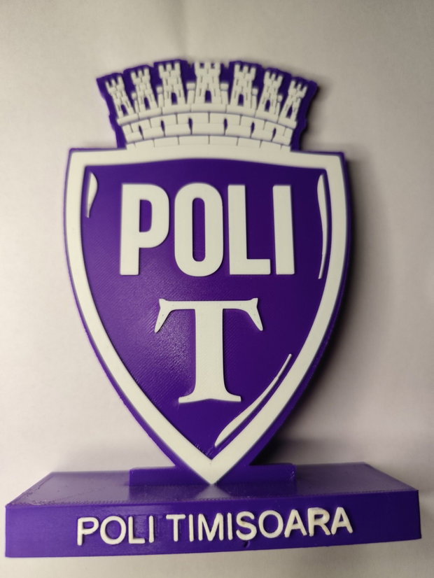 Decorațiune 3D Poli Timișoara