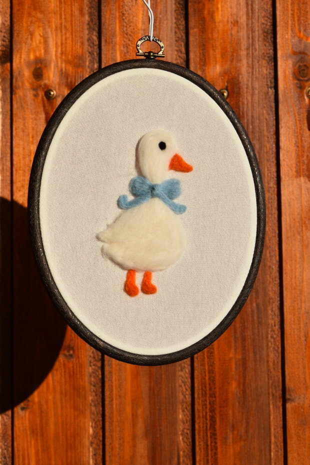 Tablou handmade din lână