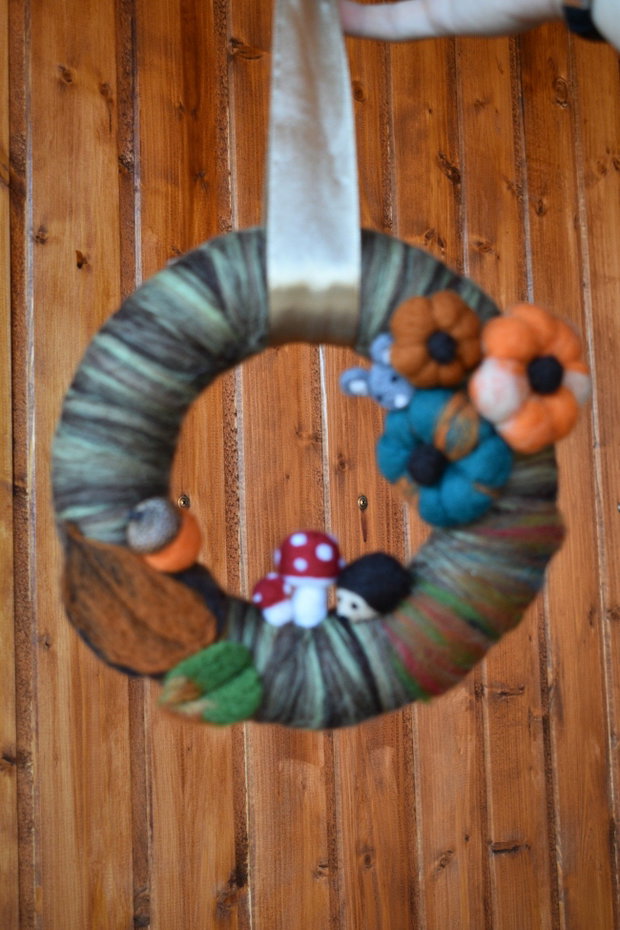 Decoratiune handmade de toamna