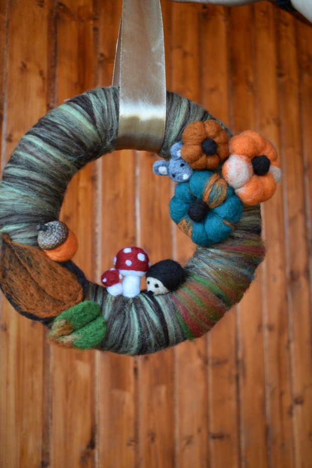 Decoratiune handmade de toamna