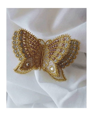 Brosa Fluture Gold Ancien