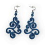 Cercei Spiral Celtici Eleganti