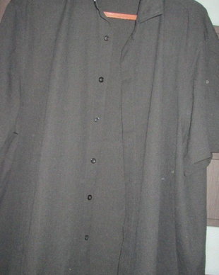 camasa neagra simpla 3XL