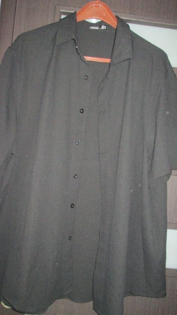 camasa neagra simpla 3XL