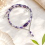 Colier handmade cu ametist