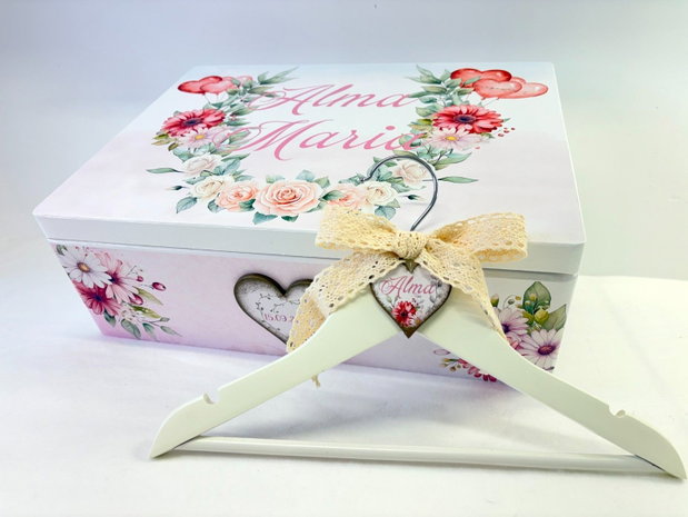 Cutie trusou botez - Flowers