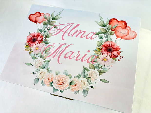 Cutie trusou botez - Flowers
