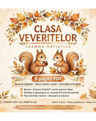 Kit- Clasa VeveritelorDecor Clasa