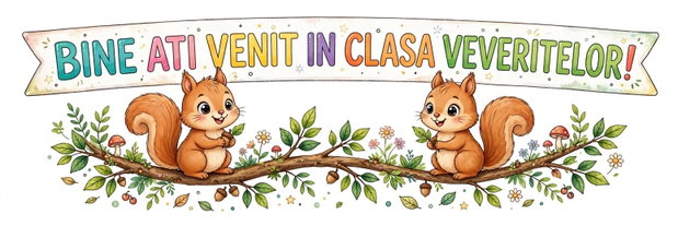 Kit- Clasa VeveritelorDecor Clasa