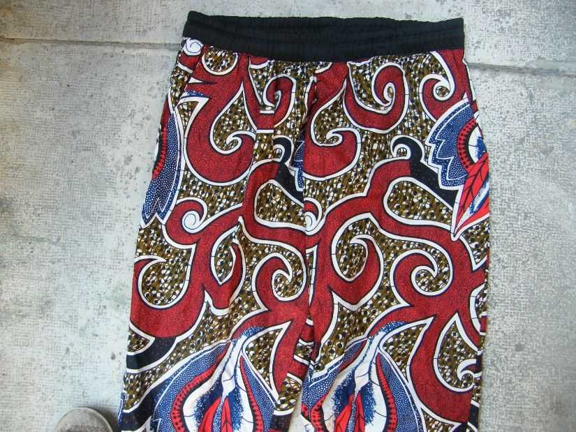 Noi-pantaloni african print. S/M