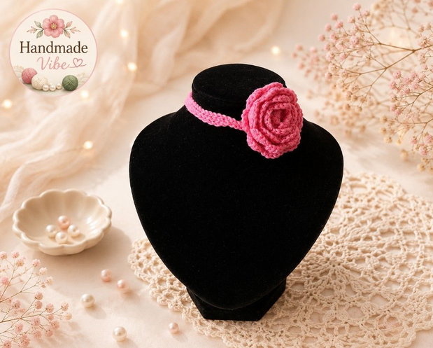 Choker floare