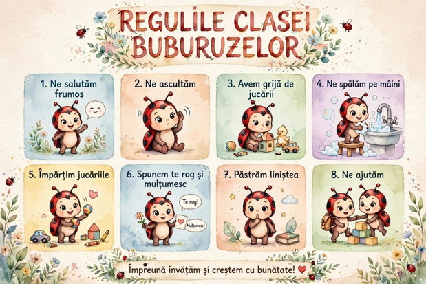 Kit Clasa Buburuzelor-Materiale Didactice