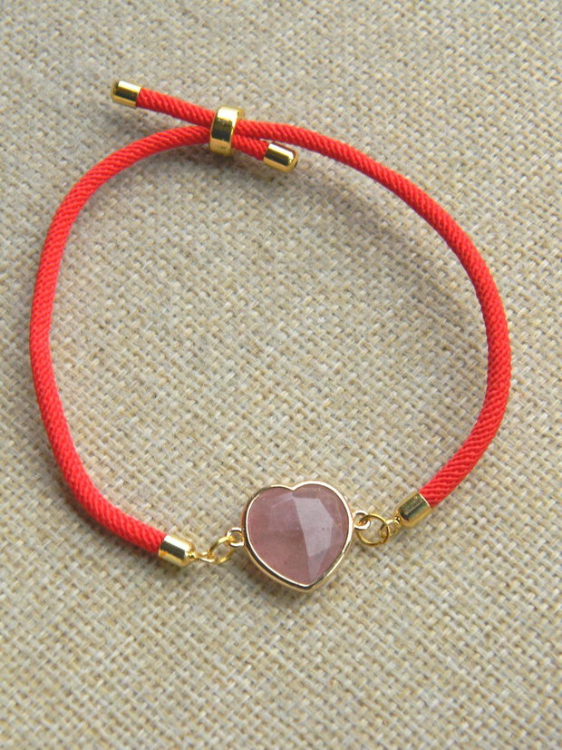 Bratara cuart strawberry (M12)