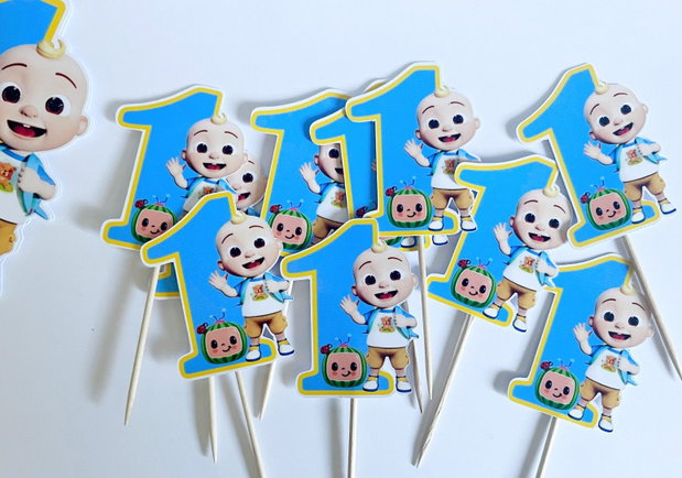Toppere Cocomelon cu cifra 1