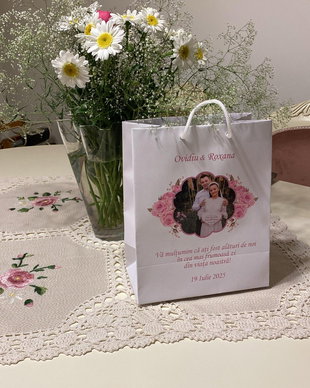 Pungi marturii personalizate cu poza