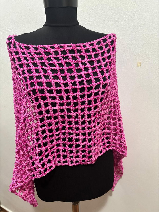 Poncho crosetat