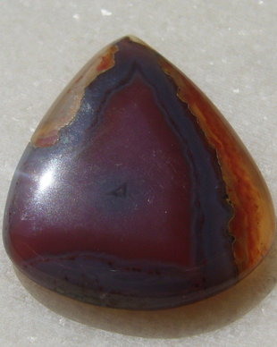 Agata Botswana cabochon aprox 33x27x5.6 mm