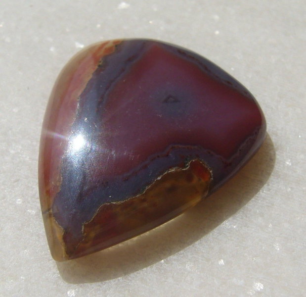 Agata Botswana cabochon aprox 33x27x5.6 mm
