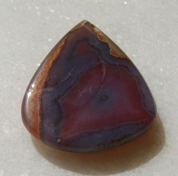 Agata Botswana cabochon aprox 33x27x5.6 mm