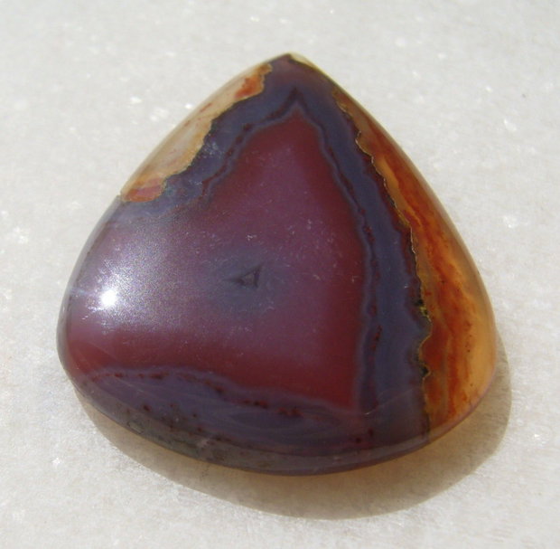 Agata Botswana cabochon aprox 33x27x5.6 mm
