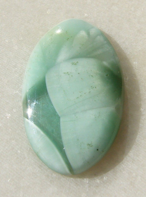 Hemimorphit cabochon aprox 36x21.5x4.5 mm