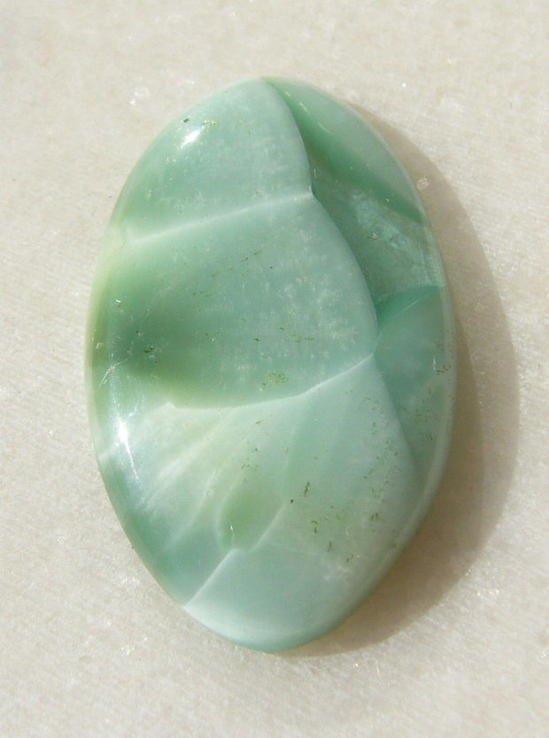 Hemimorphit cabochon aprox 36x21.5x4.5 mm