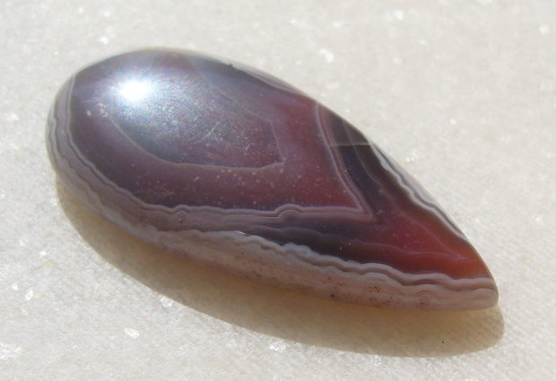 Agata Botswana cabochon aprox 31x14x4.5 mm