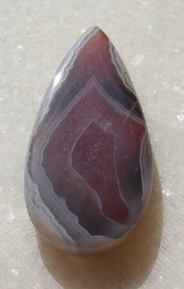Agata Botswana cabochon aprox 31x14x4.5 mm