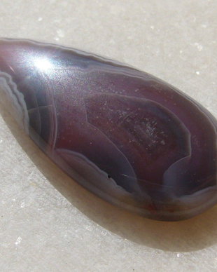Agata Botswana cabochon aprox 31x14x4.5 mm